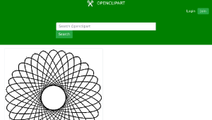 openclipart圖庫：Daily sketch 13: Spirograph-資源代表圖