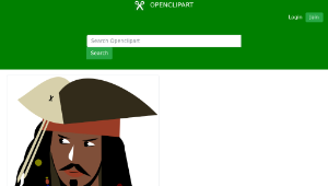 openclipart圖庫：Captain of the Pirates-資源代表圖