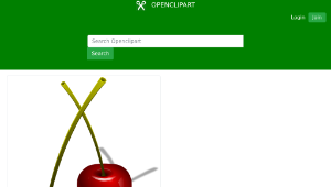 openclipart圖庫：cherry, berries, vysnios, uogos, food-資源代表圖