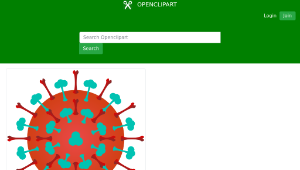 openclipart圖庫：Flu Virus-資源代表圖