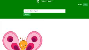 openclipart圖庫：Cute butterfly-資源代表圖