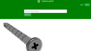 openclipart圖庫：Screw-資源代表圖