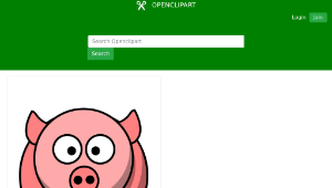 openclipart圖庫：Pig-資源代表圖