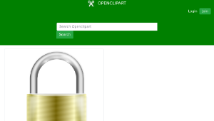 openclipart圖庫：Original Lock縮圖