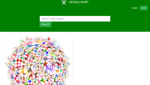 openclipart圖庫：Neural Network-資源代表圖