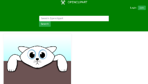 openclipart圖庫：Sad Kitten-資源代表圖