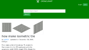 openclipart圖庫：how make isometric tile-資源代表圖