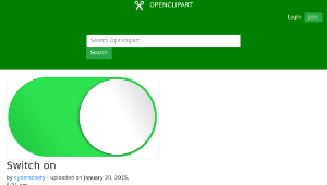 openclipart圖庫：Switch on-資源代表圖