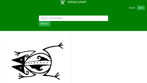 openclipart圖庫：Frog縮圖