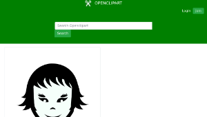 openclipart圖庫：Visage-資源代表圖