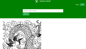 openclipart圖庫：Asian Dragon Head-資源代表圖