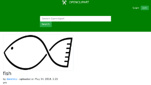 openclipart圖庫：fish-資源代表圖