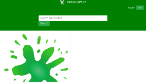 openclipart圖庫：Splat