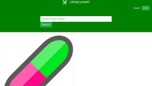 openclipart圖庫：Simple Pill Icon-資源代表圖