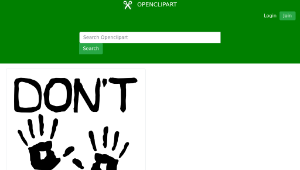 openclipart圖庫：DON'T SHOOT (Mike Brown)-資源代表圖