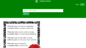 openclipart圖庫：First they came ... R.I.P. Friends from Odessa-資源代表圖