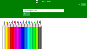 openclipart圖庫：Colored Pencils-資源代表圖