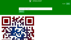 openclipart圖庫：OpenClipArt.org in QRcode縮圖