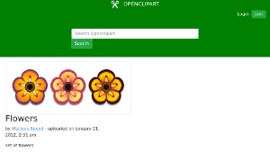 openclipart圖庫：Flowers-資源代表圖