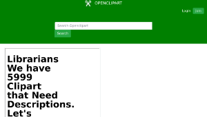 openclipart圖庫：5999 Clipart Need Help-資源代表圖