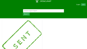 openclipart圖庫：Sent Business Stamp 2縮圖