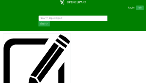 openclipart圖庫：Background for Edit Text -資源代表圖