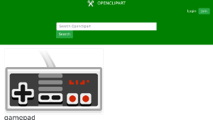 openclipart圖庫：gamepad-資源代表圖