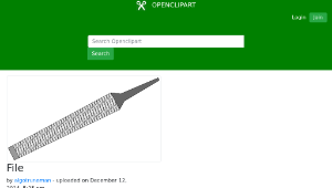 openclipart圖庫：File縮圖