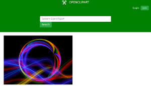 openclipart圖庫：Abstract Colorful Sphere Background-資源代表圖