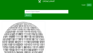 openclipart圖庫：Binary Sphere-資源代表圖