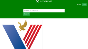 openclipart圖庫：US Veteran Graphic-資源代表圖