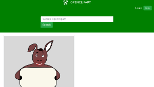 openclipart圖庫：Donkey-資源代表圖
