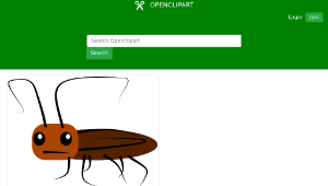 openclipart圖庫：Roach-資源代表圖