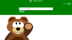 openclipart圖庫：Teddy Bear-資源代表圖