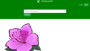 openclipart圖庫：Flower縮圖