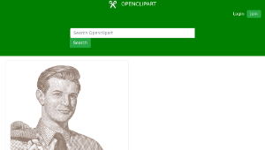 openclipart圖庫：Vintage Business man-02-資源代表圖