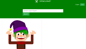 openclipart圖庫：Elf