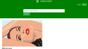 openclipart圖庫：Woman縮圖
