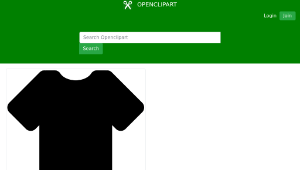 openclipart圖庫：Shirt-資源代表圖