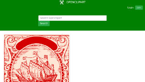 openclipart圖庫：Classic Ship-資源代表圖
