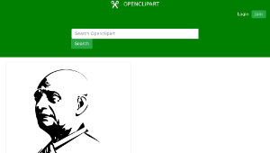 openclipart圖庫：Sardar Vallabhbhai Patel縮圖