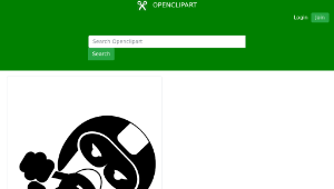 openclipart圖庫：Racing rider-資源代表圖