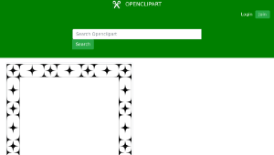 openclipart圖庫：Corner Curves Frame縮圖