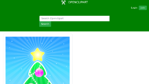 openclipart圖庫：Christmas Tree 2014-資源代表圖