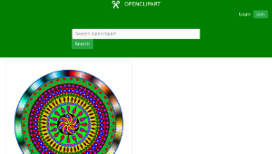 openclipart圖庫：Colourful Mandala-資源代表圖