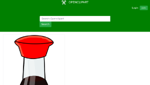 openclipart圖庫：Soy Sauce Bottle