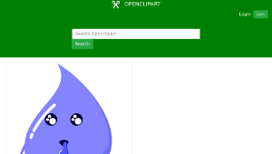 openclipart圖庫：Water Drop Wonder