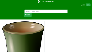 openclipart圖庫：cup