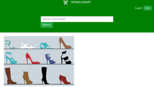 openclipart圖庫：Fashion Shoes For Women縮圖