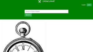 openclipart圖庫：Pocketwatch 2-資源代表圖